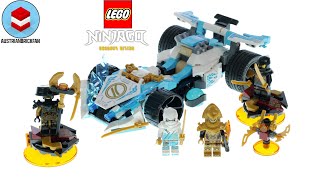 YouTube Thumbnail LEGO Ninjago 71791 Zane&#39;s Dragon Power Spinjitzu Race Car - LEGO Speed Build Review