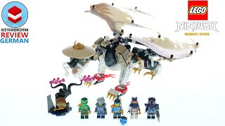 YouTube Thumbnail LEGO Ninjago 71809 Egalt der Meisterdrache Review Deutsch