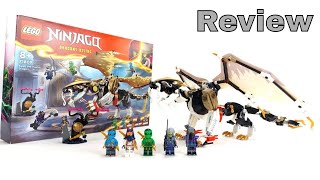 YouTube Thumbnail Lego Ninjago 2024 Dragons Rising Set 71809 - Egalt der Meisterdrache / Unboxing &amp; Review