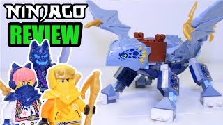 YouTube Thumbnail This Small Ninjago Dragon is EXCELLENT! | Young Dragon Riyu Review!