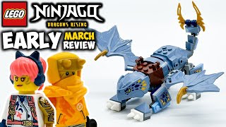 YouTube Thumbnail Young Dragon Riyu EARLY March 2024 Review! | LEGO Ninjago Dragons Rising Set 71810