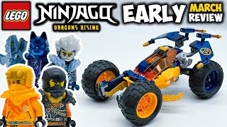 YouTube Thumbnail Arin&#39;s Ninja Off-Road Buggy Car EARLY March 2024 Review! | LEGO Ninjago Dragons Rising Set 71811