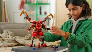 YouTube Thumbnail LEGO NINJAGO Wspinaczkowy mech ninja Kaia 71812