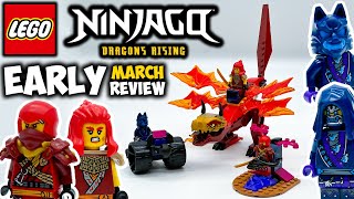 YouTube Thumbnail Kai&#39;s Source Dragon Battle EARLY March 2024 Review! | LEGO Ninjago Dragons Rising Set 71815