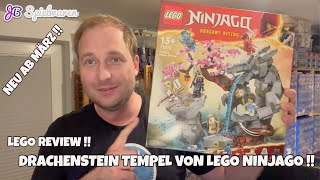 YouTube Thumbnail Review von Sensei Wu&#39;s Drachenstein Tempel: LEGO Ninjago 71819!
