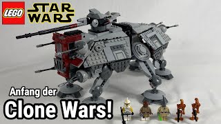 YouTube Thumbnail Wer braucht schon Clone Trooper... | LEGO Star Wars 75019 AT-TE Walker Review!
