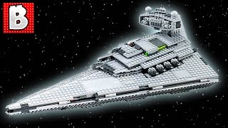 YouTube Thumbnail Lego Star Wars Imperial Star Destroyer Set 75055 | Unbox Build Time Lapse Review + UCS Comparison