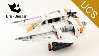 YouTube Thumbnail Lego UCS Star Wars 75144 Snowspeeder - Lego Speed Build