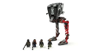 YouTube Thumbnail LEGO Star Wars Set 75254 - AT-ST-Räuber / Review deutsch