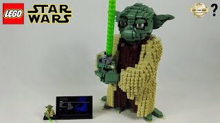 YouTube Thumbnail Doch nicht so hässlich! | LEGO Star Wars &quot;Ultimate Yoda&quot; Review! | (75255) 2019 Neuheit!