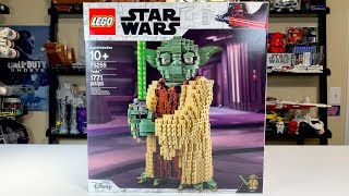 YouTube Thumbnail LEGO Star Wars 75255 UCS YODA Review! (2019)