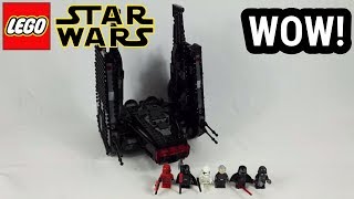 YouTube Thumbnail Ein Meisterwerk! | LEGO Star Wars &quot;Kylo Ren´s Shuttle&quot; 2019 Review! | (75256)