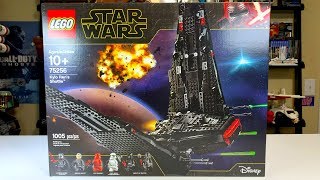 YouTube Thumbnail LEGO Star Wars 75256 KYLO REN&#39;S SHUTTLE Review! (2019)