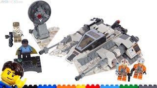 YouTube Thumbnail LEGO Star Wars 20th Anniv. Snowspeeder review! 75259