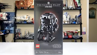YouTube Thumbnail LEGO Star Wars 75274 TIE Fighter Pilot Helmet 2020 Set Review!