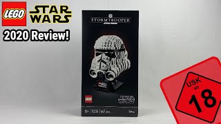 YouTube Thumbnail Mein erstes LEGO Set ab 18 Jahren 🤩 | Star Wars 75276 &quot;Stormtrooper Helm&quot; Review | 2020 Neuheit!