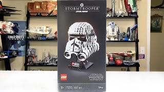 YouTube Thumbnail LEGO Star Wars 75276 Stormtrooper Helmet 2020 Set Review!