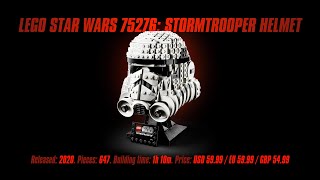 YouTube Thumbnail LEGO 75276: Stormtrooper Helmet: In-depth Review &amp; Speed Build