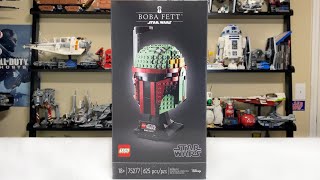 YouTube Thumbnail LEGO Star Wars 75277 Boba Fett Helmet Review! (2020)