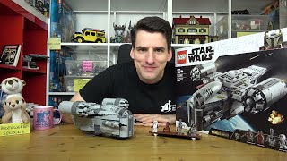 YouTube Thumbnail LEGO® Star Wars 75292 Razor Crest - etwas unfertig, aber zum Spielen putzig!