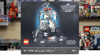 YouTube Thumbnail LEGO Star Wars 75296 DARTH VADER MEDITATION CHAMBER Review! (2021)