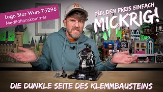 YouTube Thumbnail Leider mickrig und überteuert: Lego Star Wars 75296 Darth Vader Meditationskammer