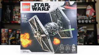 YouTube Thumbnail LEGO Star Wars 75300 IMPERIAL TIE FIGHTER Review! (2021)