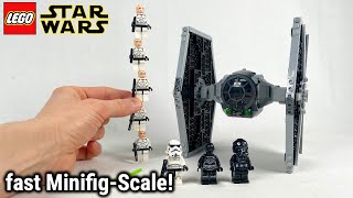 YouTube Thumbnail Kleinere Größe = genauerer Maßstab | LEGO Star Wars 2021 &#39;TIE Fighter&#39; Review! | Set 75300