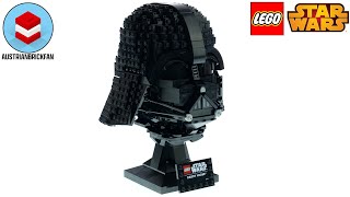 YouTube Thumbnail Lego Star Wars 75304 Darth Vader Helmet Speed Build
