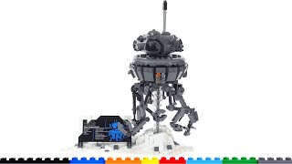 YouTube Thumbnail LEGO Star Wars large scale Imperial Probe Droid 75306 review! Better deal than the helmets