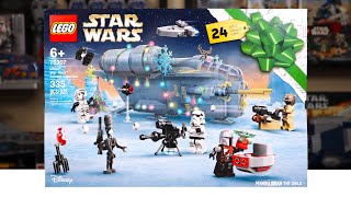YouTube Thumbnail LEGO Star Wars 75307 ADVENT CALENDAR Review (2021)