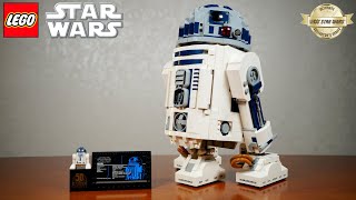 YouTube Thumbnail Innovatives Design, aber katastrophale Figur.. | LEGO Star Wars &#39;UCS R2-D2&#39; Review! | Set 75308