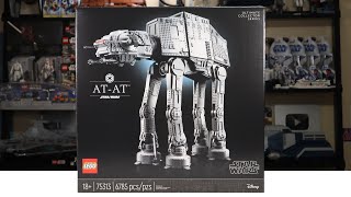 YouTube Thumbnail LEGO Star Wars 75313 UCS AT-AT Review! (2021)