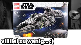 YouTube Thumbnail Fast NIX zum echten SPIELEN... 😣😐 - LEGO 75315 Imperial Light Cruiser Review