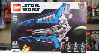 YouTube Thumbnail LEGO Star Wars 75316 MANDALORIAN STARFIGHTER Review! (2021)