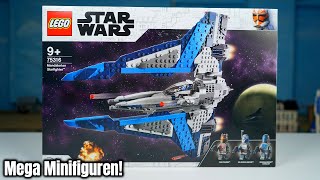 YouTube Thumbnail Gut, aber mir fehlt da noch was.. | Lego Star Wars ‘Mandalorian Starfighter&#39; Review!| 75316 aus 2021