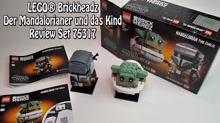 YouTube Thumbnail Review LEGO Brickheadz: Der Mandalorianer und das Kind (Star Wars Set 75317)