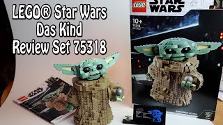 YouTube Thumbnail Review LEGO Das Kind / Baby Yoda (Star Wars 75318)