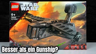 YouTube Thumbnail Für 170€ zu viele Mängel: LEGO Star Wars &#39;Cad Bane´s Justifier&#39; Review! | Set 75323