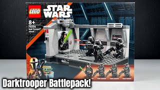YouTube Thumbnail Zu teuer oder doch gut? 🤔 | LEGO Star Wars &#39;Dark Trooper Attack&#39; Set Review! | 75324
