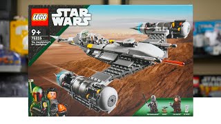YouTube Thumbnail LEGO Star Wars 75325 THE MANDALORIAN&#39;S N-1 STARFIGHTER Review! (2022)