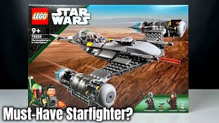 YouTube Thumbnail Für Mando Fans toll, aber UVP ist zu hoch: LEGO Star Wars &#39;Mandalorian N1 Starfighter&#39; Review 75325!