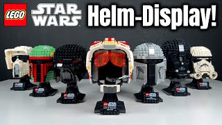 YouTube Thumbnail 3 neue 2022 LEGO Star Wars Helme: Review &amp; Platzierung im Museum!