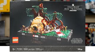 YouTube Thumbnail LEGO Star Wars 75330 DAGOBAH JEDI TRAINING Review! (2022)