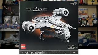 YouTube Thumbnail LEGO Star Wars 75331 THE RAZOR CREST Review! (2022)