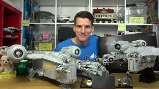 YouTube Thumbnail 600€ und für Anfänger, aber das beste UCS-Modell seit der Slave I: LEGO® Star Wars 75331 Razor Crest