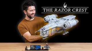YouTube Thumbnail LEGO Star Wars UCS Razor Crest REVIEW | Set 75331