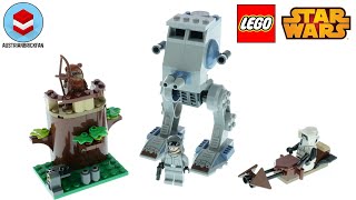 YouTube Thumbnail LEGO Star Wars 75332 AT-ST Speed Build