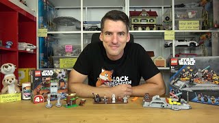 YouTube Thumbnail Ein legendäres Duell und ein weiterer AT-ST, was kann da schief gehen? LEGO® Star Wars 75332 &amp; 75334