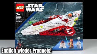 YouTube Thumbnail Wäre eins der besten 30€ Sets... | LEGO Star Wars &#39;Obi-Wan Kenobis Jedi Starfighter&#39; Review 75333!